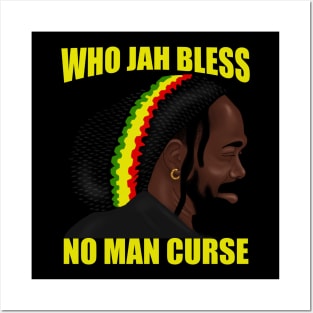 Who Jah Bless Rasta Reggae Rastafari Posters and Art